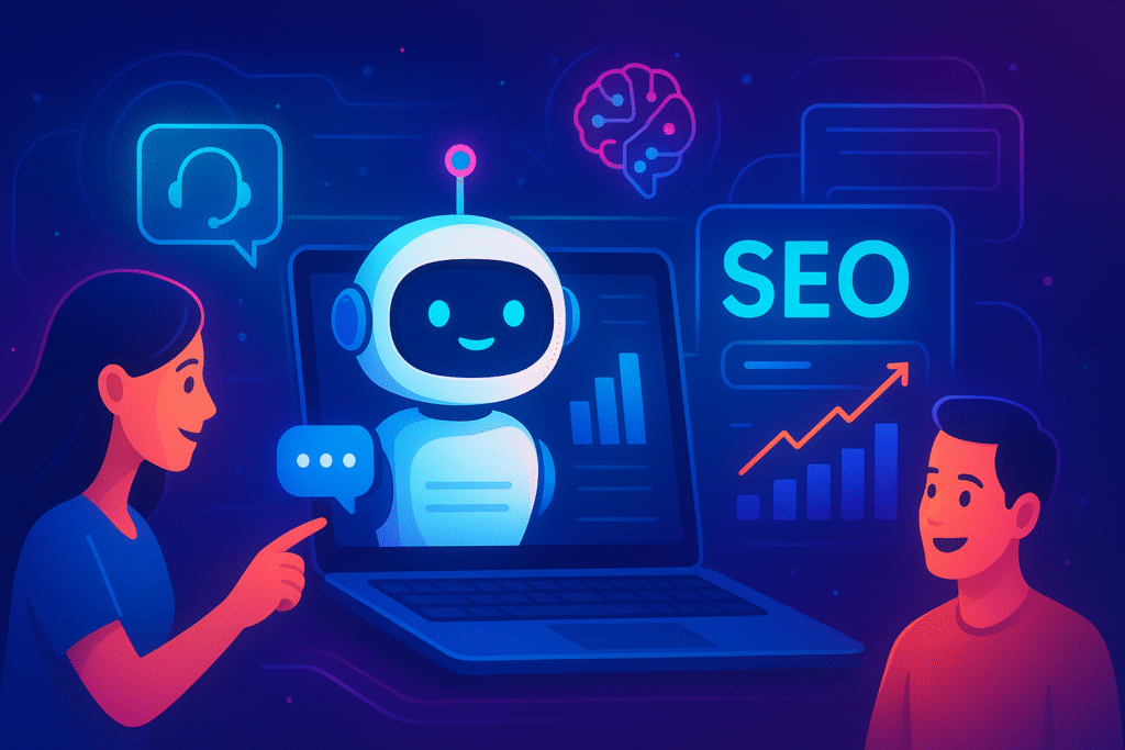 Chatbots con IA para SEO